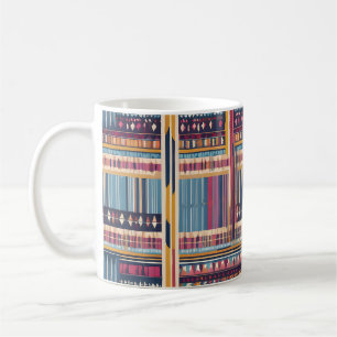 Caneca De Café Homenagem nativa americana ao Abstrato 07