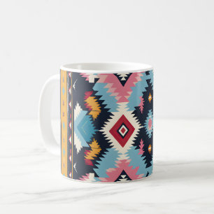 Caneca De Café Homenagem nativa americana de Abstrato 17
