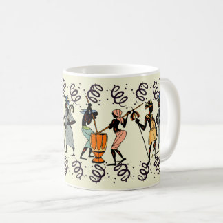 Caneca De Café Homens Africanos Tribais: Esporte Étnico