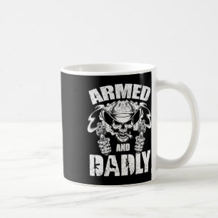 Caneca De Café Homens Armados E Divertido Dadly Skull Cowboy Gord