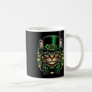 Caneca De Café Homens de Dia de São Patrício Gato Mulheres Crianç