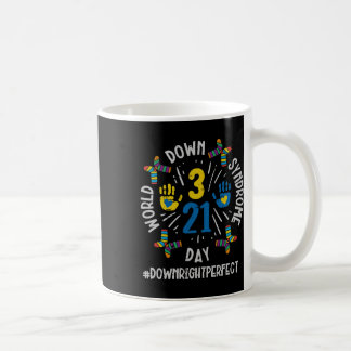 Caneca De Café Homens de Suporte à Consciência no Dia 321 da Sínd