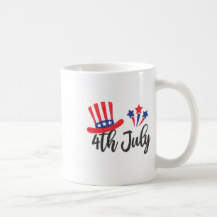 Caneca De Café Homens Do Dia Da Independência Feliz 4 De Julho