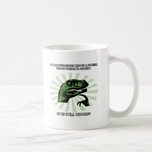 Caneca De Café Homens e mulheres de Philosoraptor