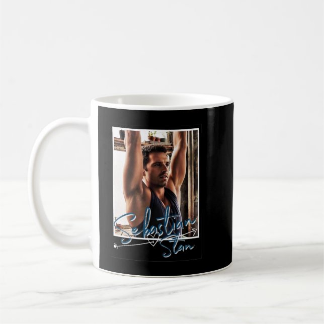 Caneca De Café Homens Engraçados Sebastian Stan O Solider Barnes  (Esquerda)