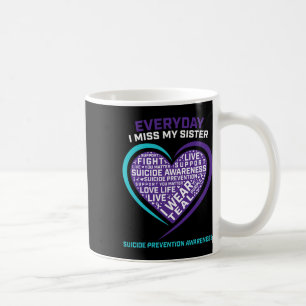 Caneca De Café Homens Homens Suicidas Sensibilização Irmã Suicídi