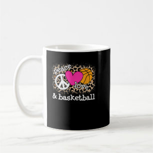 Caneca De Café Homens Impressos do Leopardo Que Amam a Paz