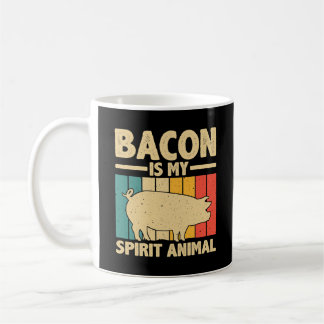 Caneca De Café Homens legal Bacon Mulheres Crianças Porco Bacon L