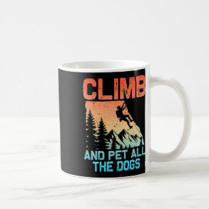 Caneca De Café Homens Mulheres de Escalada Divertida Escalada de