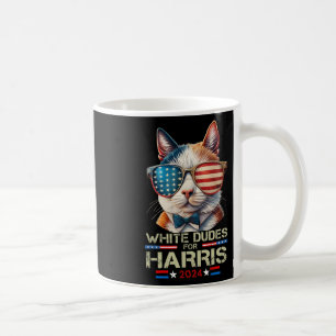 Caneca De Café Homens Para Kamala Harris Gama De Gato Sem Fios Pa