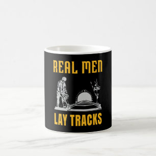 Caneca De Café Homens reais colocam rastros