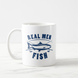 Caneca De Café Homens Reais Peixes