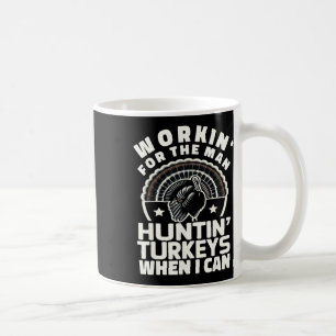 Caneca De Café Homens Trabalham Para o Homem Camisa Divertida de 