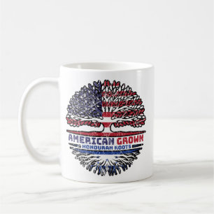 Caneca De Café Honduras hondurenho EUA EUA Estados Unidos