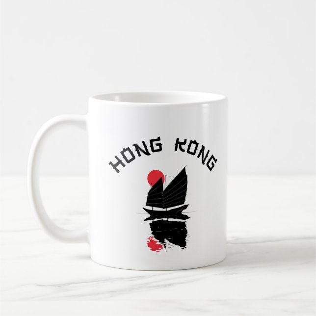 Caneca De Café Hong Kong  (Esquerda)