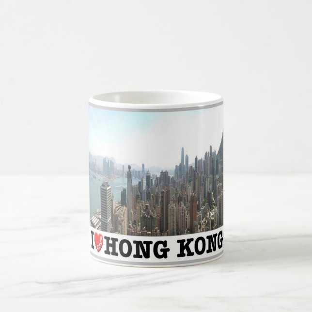 Caneca De Café Hong Kong - I Love - (Centro)
