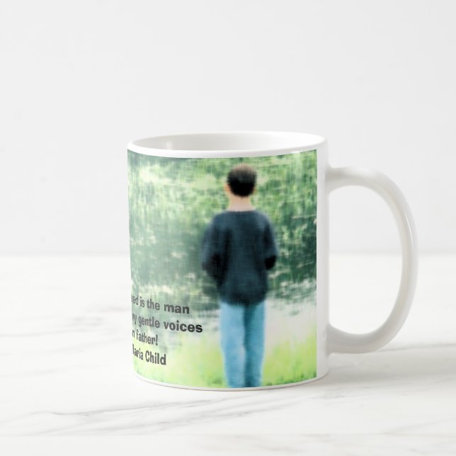 Caneca De Café Honrando o pai (Direita)