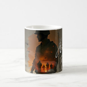 Caneca De Café Honrar os Caídos – Lembrar seu Sacrifício