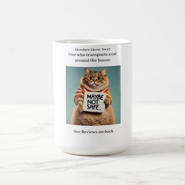 Caneca De Café Hoober Human transport for cats (Centro)