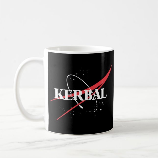 Caneca De Café Hoodie do Programa Espacial Kerbal (Esquerda)