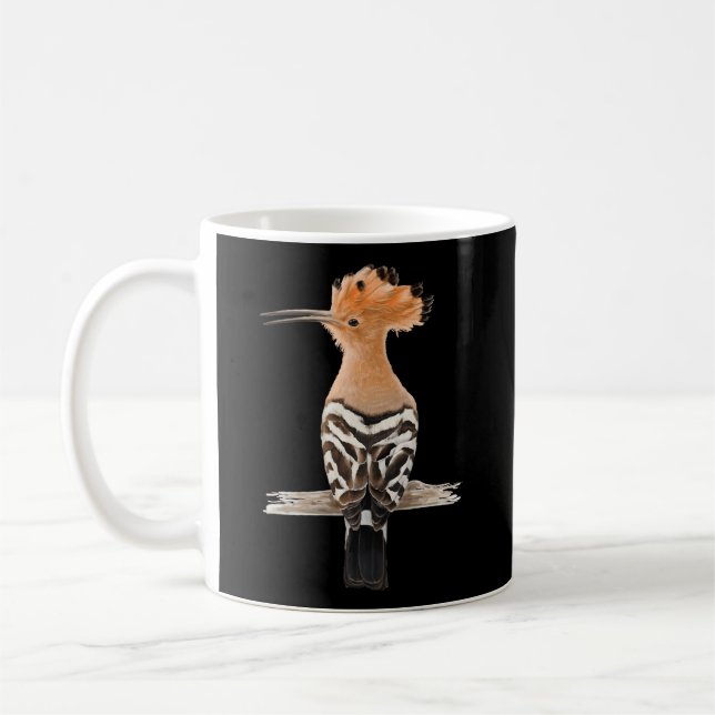 Caneca De Café Hoopoe Bird (Esquerda)