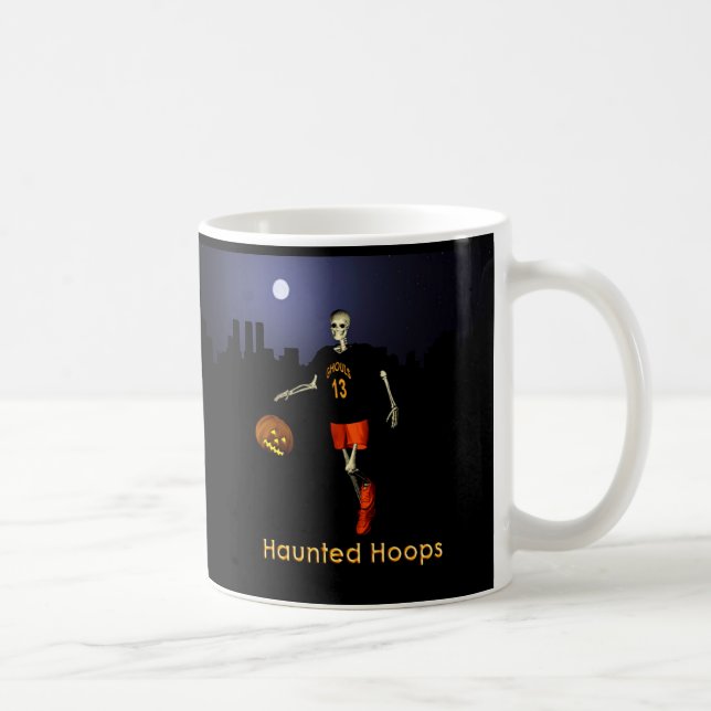 Caneca De Café Hoops Assombrados (Direita)
