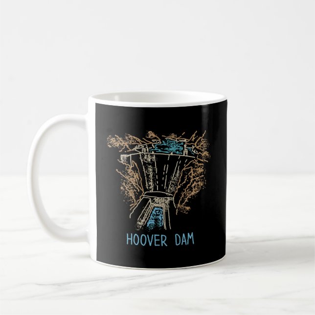 Caneca De Café Hoover Dam (Esquerda)