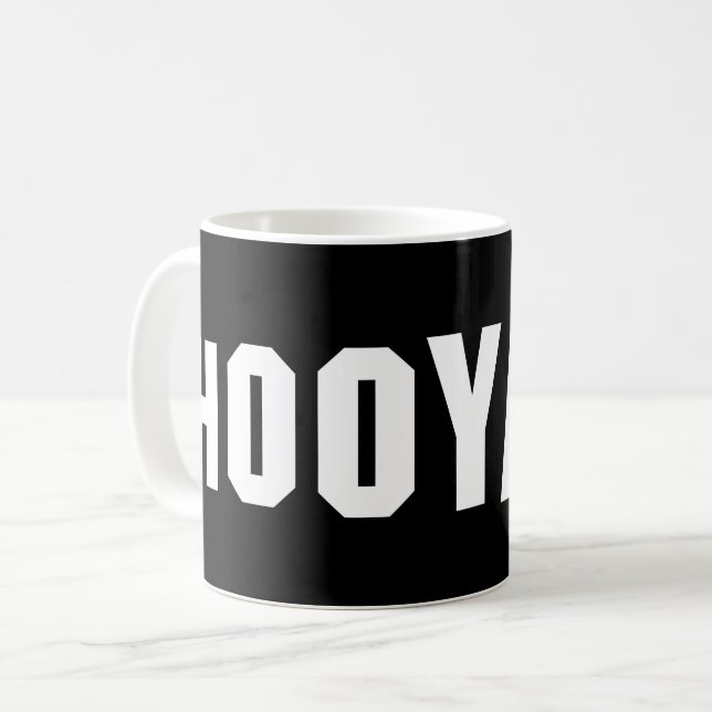 CANECA DE CAFÉ HOOYAH! (Frente Esquerda)