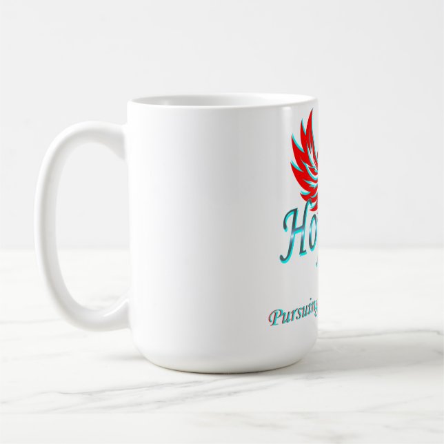 Caneca De Café Hope 411 Pheonix Busca De Equidade Na Saúde (Esquerda)
