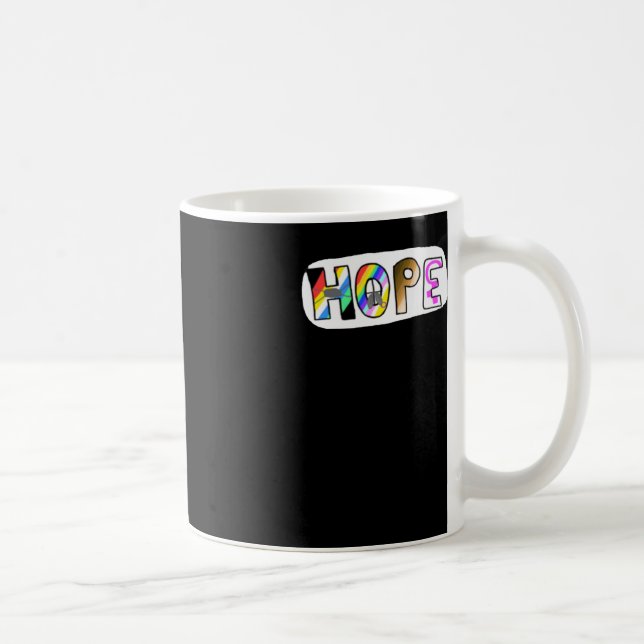 Caneca De Café Hope Sticker (Direita)