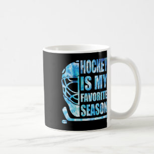 Caneca De Café Hóquei É Minha Estação Favorita Engraçado Jovem Mu