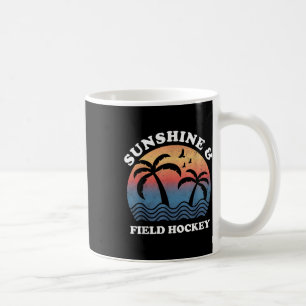 Caneca De Café Hóquei em Campo - Sol e Hóquei em Campo Hóquei em