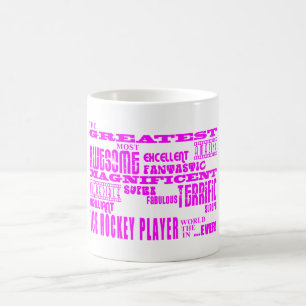 Caneca De Café Hóquei em gelo das meninas: Grande jogador de