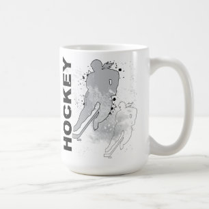 Caneca De Café Hóquei em Visão Dupla (fêmea)