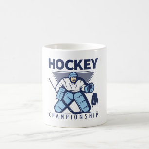 Caneca De Café Hóquei engraçado