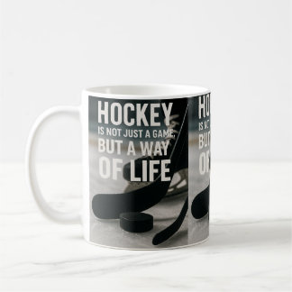 Caneca De Café Hóquei um modo de vida!