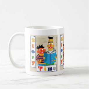 Caneca De Café Hora da História de Bert e Ernie
