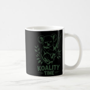 Caneca De Café Hora da Koality Urso Koala Engraçado Dormir Homens