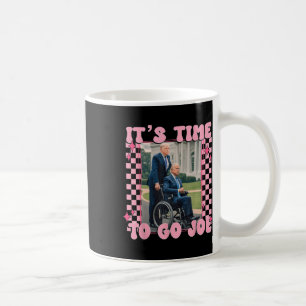 Caneca De Café Hora De Ir Joe Funny Trump 2024