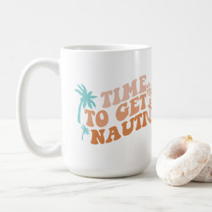 Caneca De Café Hora de pegar Nauti