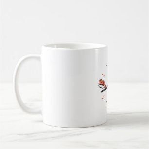 Caneca De Café Hora de Sushi