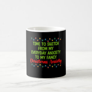 Caneca De Café Hora De Trocar Minha Ansiedade Diária Pela Minha F