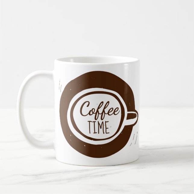 Caneca De Café Hora do café (Esquerda)