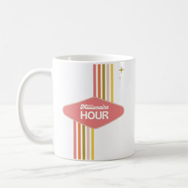 Caneca De Café 'Hora Milionária' Empreendedores que Trabalham às  (Esquerda)