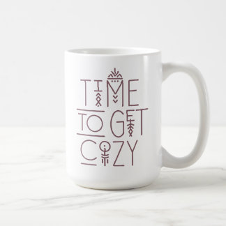 Caneca De Café Hora moderna de pegar o Design Cozy