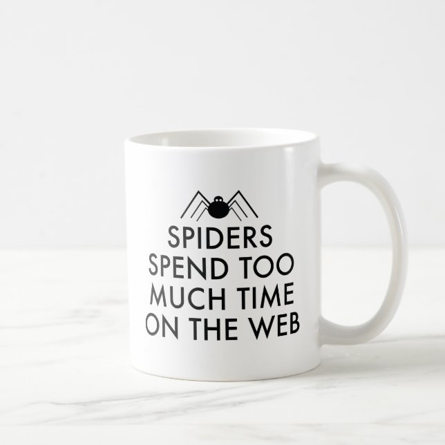 Caneca De Café Hora na Web (Direita)