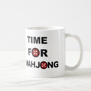 Caneca De Café Hora para Mahjong
