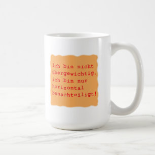 Caneca De Café horizontalmente desfavorecido