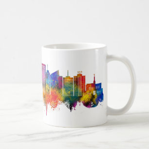 Caneca De Café Horizonte de Anchorage Alasca