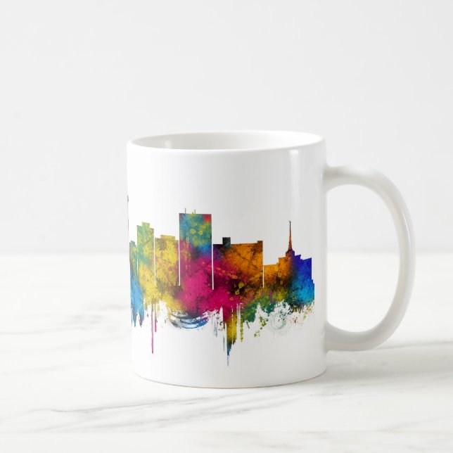 Caneca De Café Horizonte de Billings Montana (Direita)